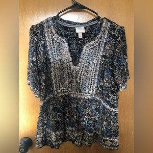 Floral Top by Knox Rose